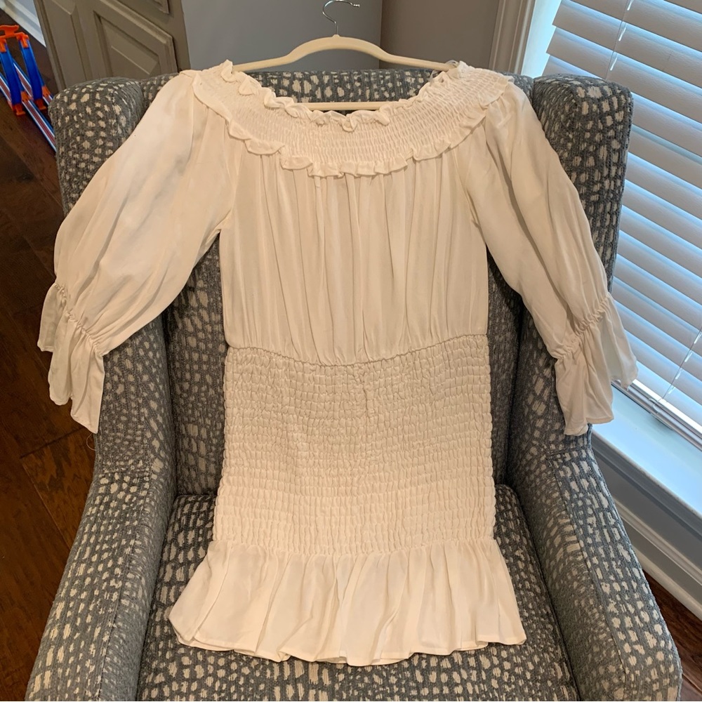 White summer dress